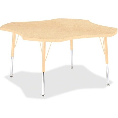 Jonti-Craft TABLE, FOUR LEAF, 48in, MAPLE JNT6453JCE251